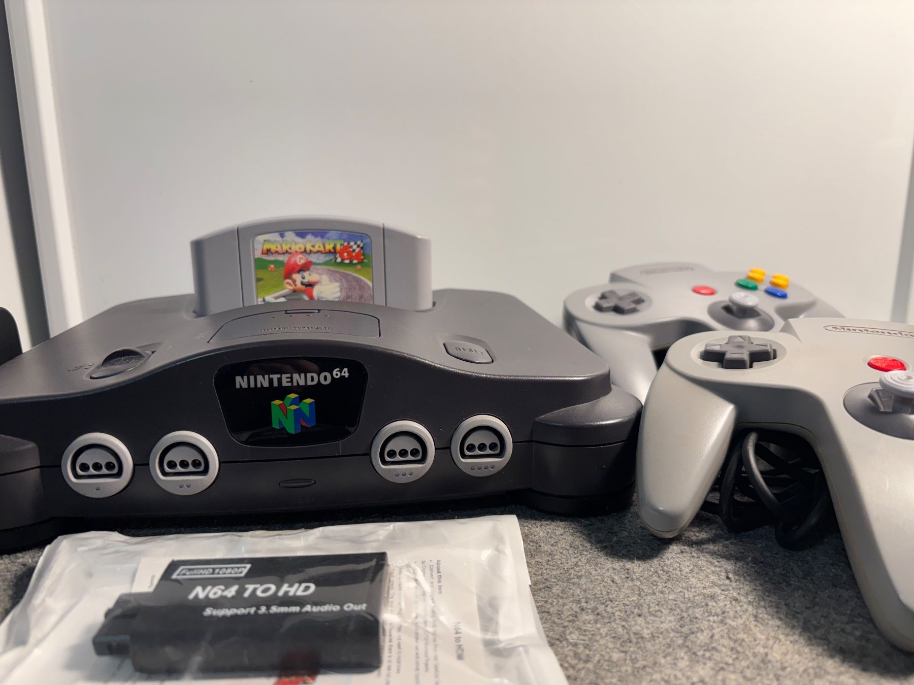 Nintendo Console: N64 Konsole + 2x Controller + Mario Kart – Usato da Mollis venduto da GamingCorner 3