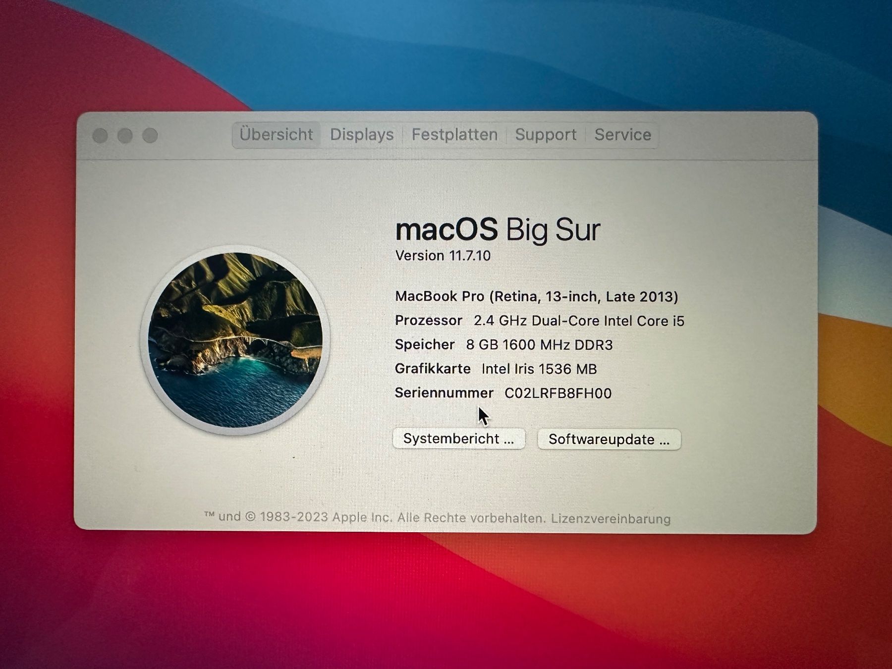 Apple Portables: Apple MacBook Pro Retina 13" – D'occasion à Buttwil par webi74 4
