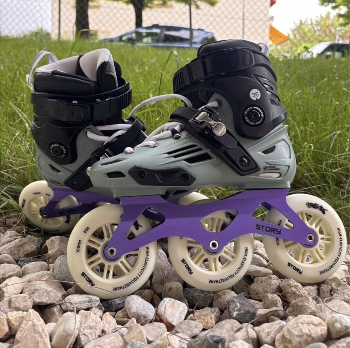 Inline-Skating & Rollschuhe: Roller MF500 / Rollschuhe / Pattini – Gebraucht aus Lausanne von ale_ny2g 1