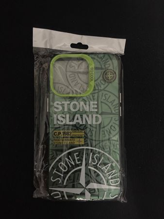 STONE ISLAND CASE GREEN IP13 PRO