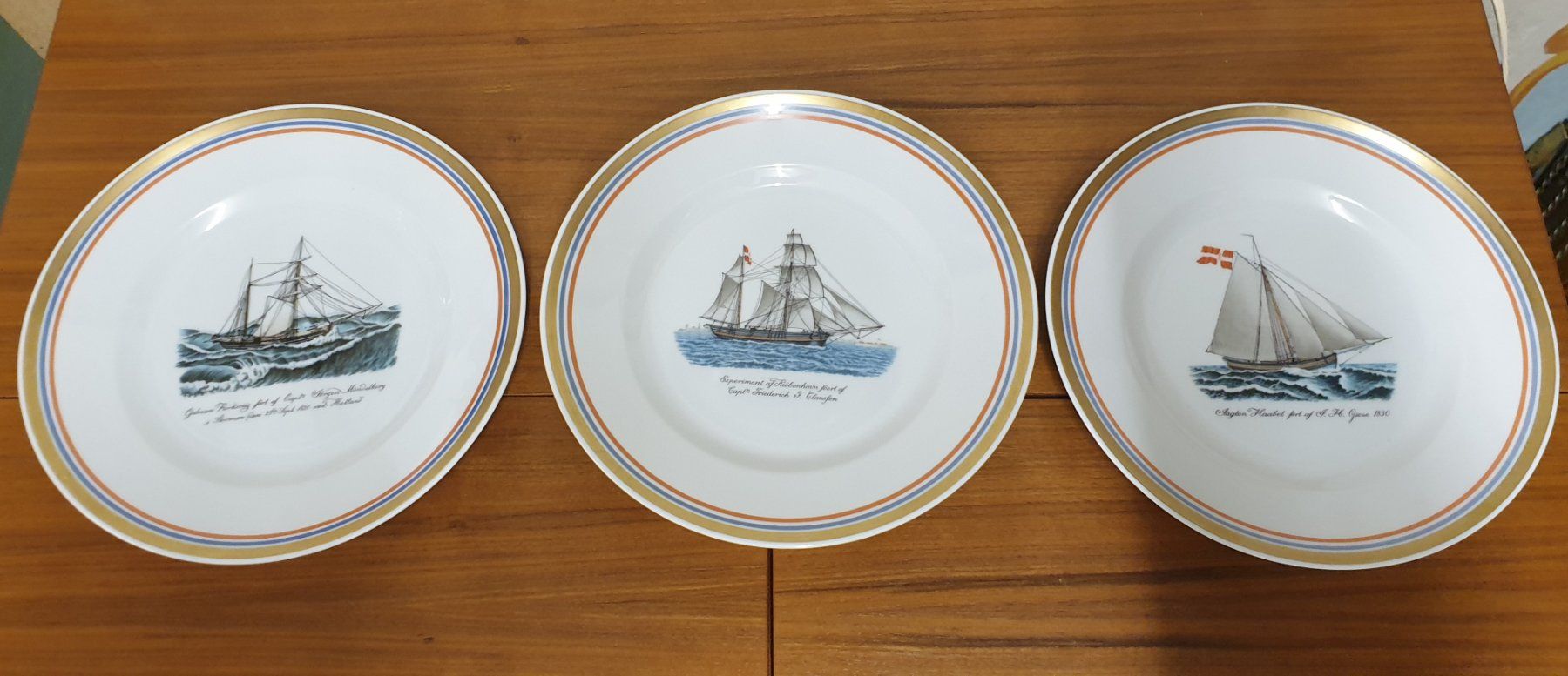 Royal Copenhagen Piatti: 3 Teller Royal Copenhagen Denmark – Usato da Emmen venduto da magelan