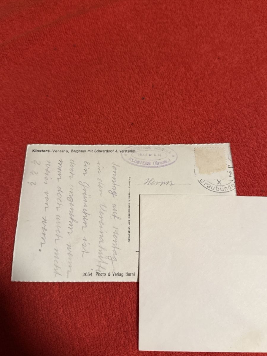 Cartes postales: Ak klosters – D'occasion à St. Antönien par and_75rc 1