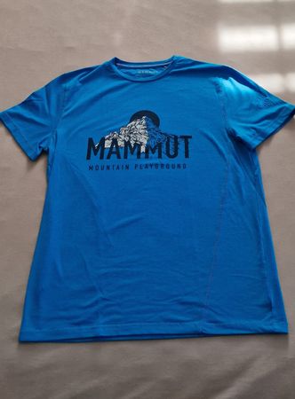 Mammut T-Shirt Mountain Blau Grösse M