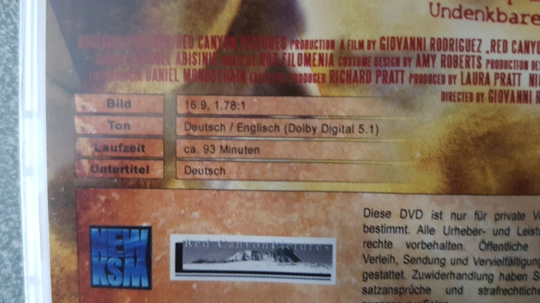 Tutti i DVDs: DVD Red Canyon – Usato da Oetwil am See venduto da fineli2 1