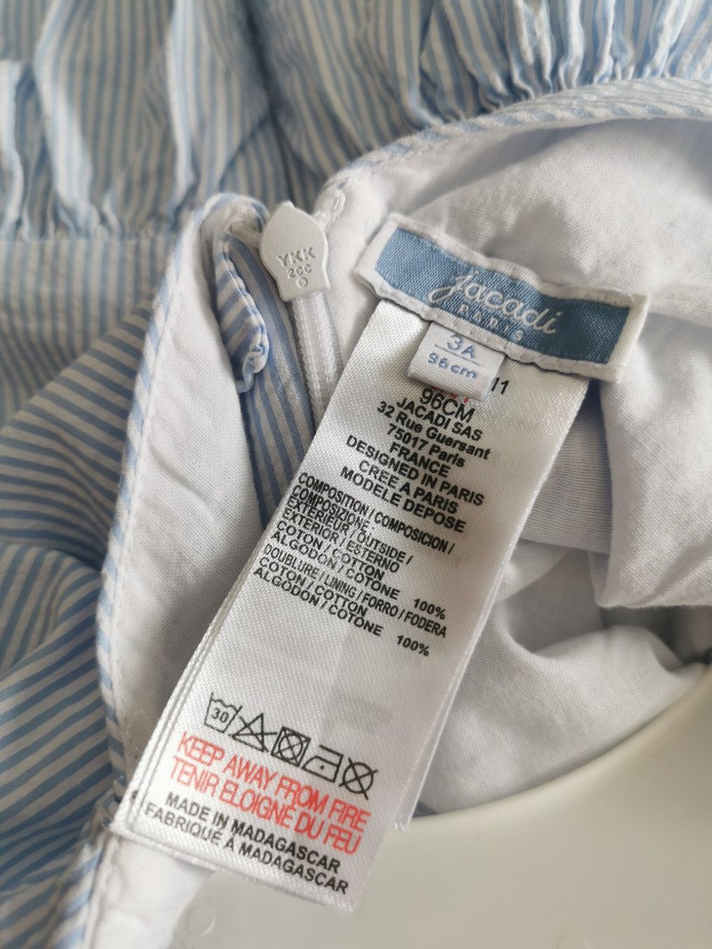 Jacadi Vestiti & Gonne: Jacadi Kleid gr.96 (3A) – Nuovo (secondo la descrizione) da Zürich venduto da Simfa 2