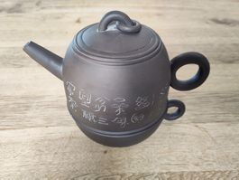Ensemble théière en terre cuite, neuf