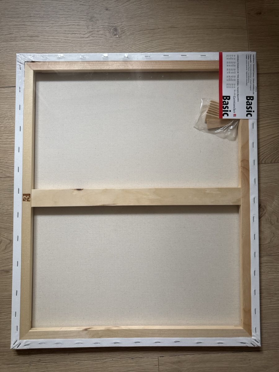 Tele & Cornici: Toile pour peinture 50/60 cm neuve Gerstaecker Basic – Nuovo e nell'imballaggio originale da Belmont-Lausanne venduto da Michelle_Srdr_ 2
