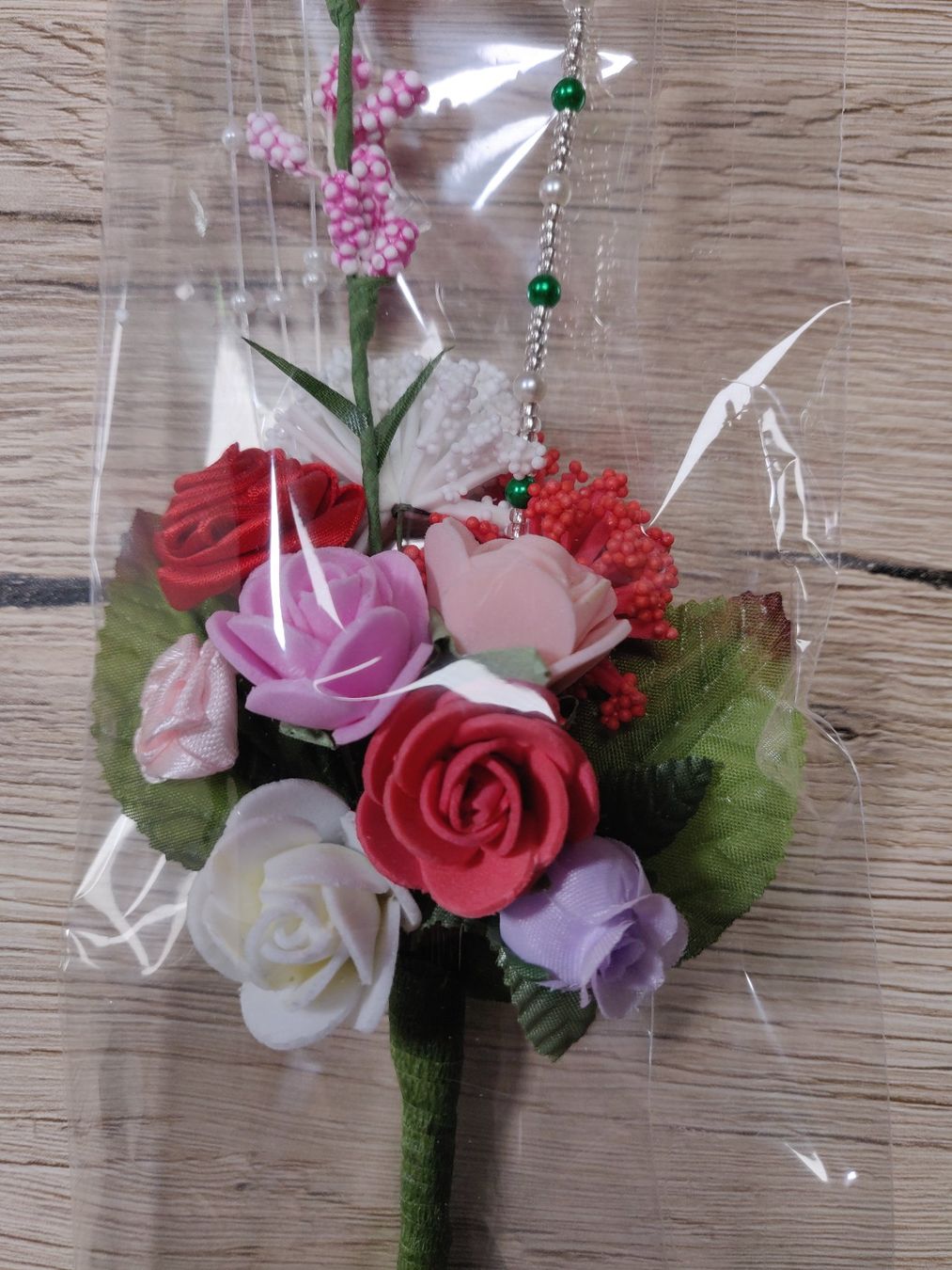 Tutte le decorazioni: 3 Stk. Deko Geschenkidee Blumenarrangement – Nuovo e nell'imballaggio originale da Zollikofen venduto da Blackie 5
