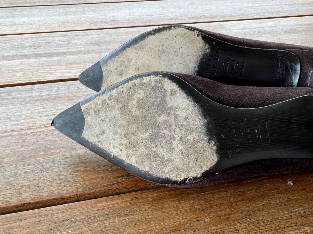 Stuart Weitzman Scarpe da donna: Pumps Wildleder braun, Grösse 37 – Nuovo (secondo la descrizione) da Bolligen venduto da Newyork63 5