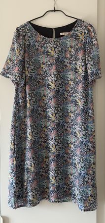 Robe Esprit imprimé floral bleu taille 38 neuve