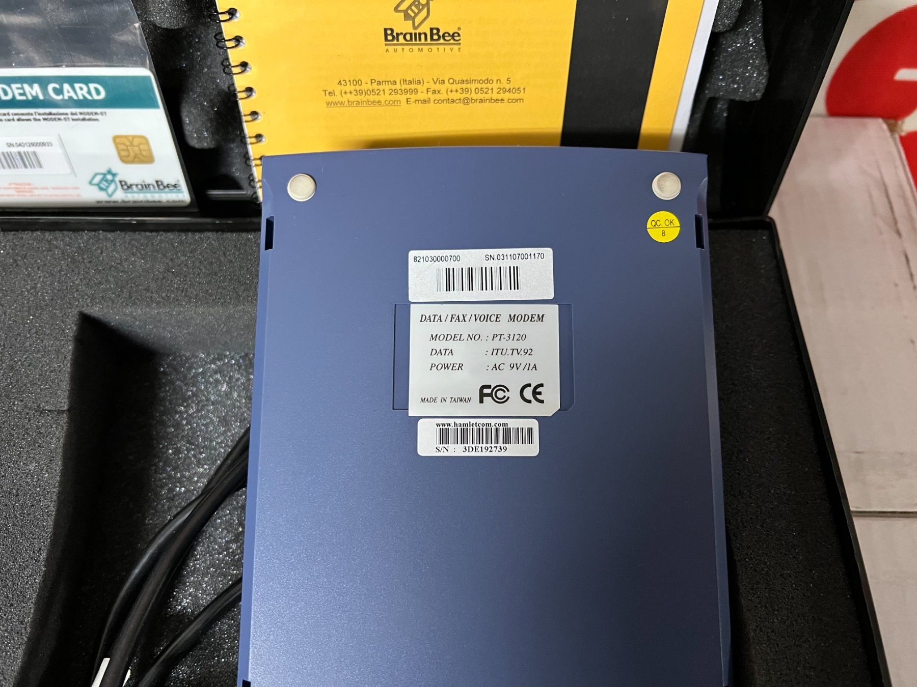 Misurare: Brain Bee Kit Modem 56000 BPS – Usato da Therwil venduto da crocupra 2