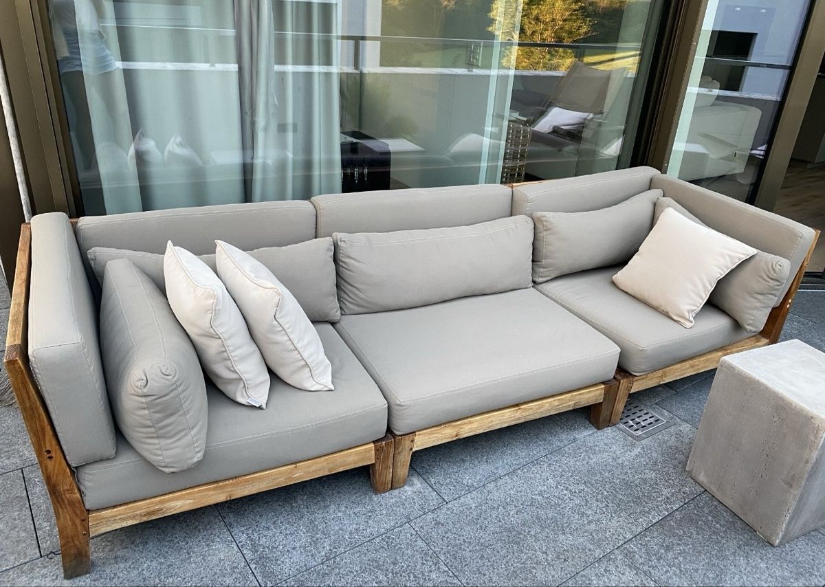 Divani: Hampton Lounge aus Holz – Usato da Uetikon am See venduto da liah22