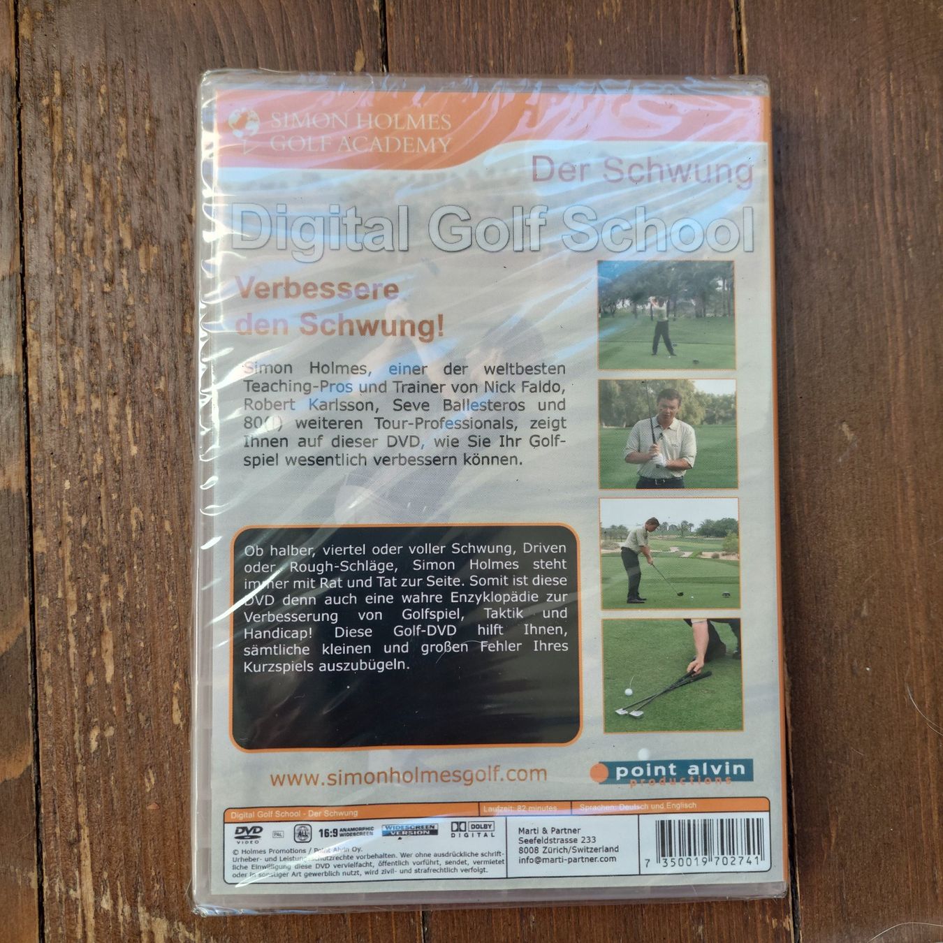 Alle DVDs: SIMON HOLMES Golfschule - 5 DVDs - NEU – Neu und originalverpackt aus Cavigliano von myoutdoor24 4