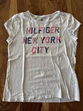 Tommy Hilfiger Shirt Gr. 156 Weiss