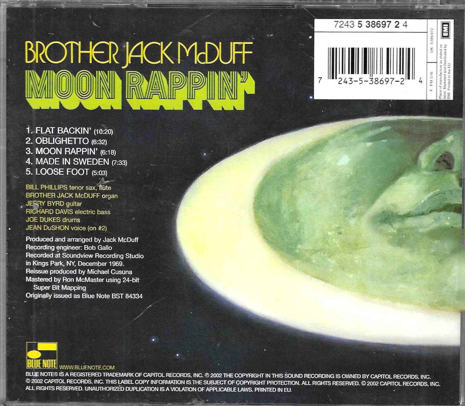 CD: Brother Jack McDuff - Moon Rappin' – Usato da Savagnier venduto da Ne2065 1