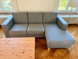 Ecksofa MAISON 2-Sitzer mit Longchair
