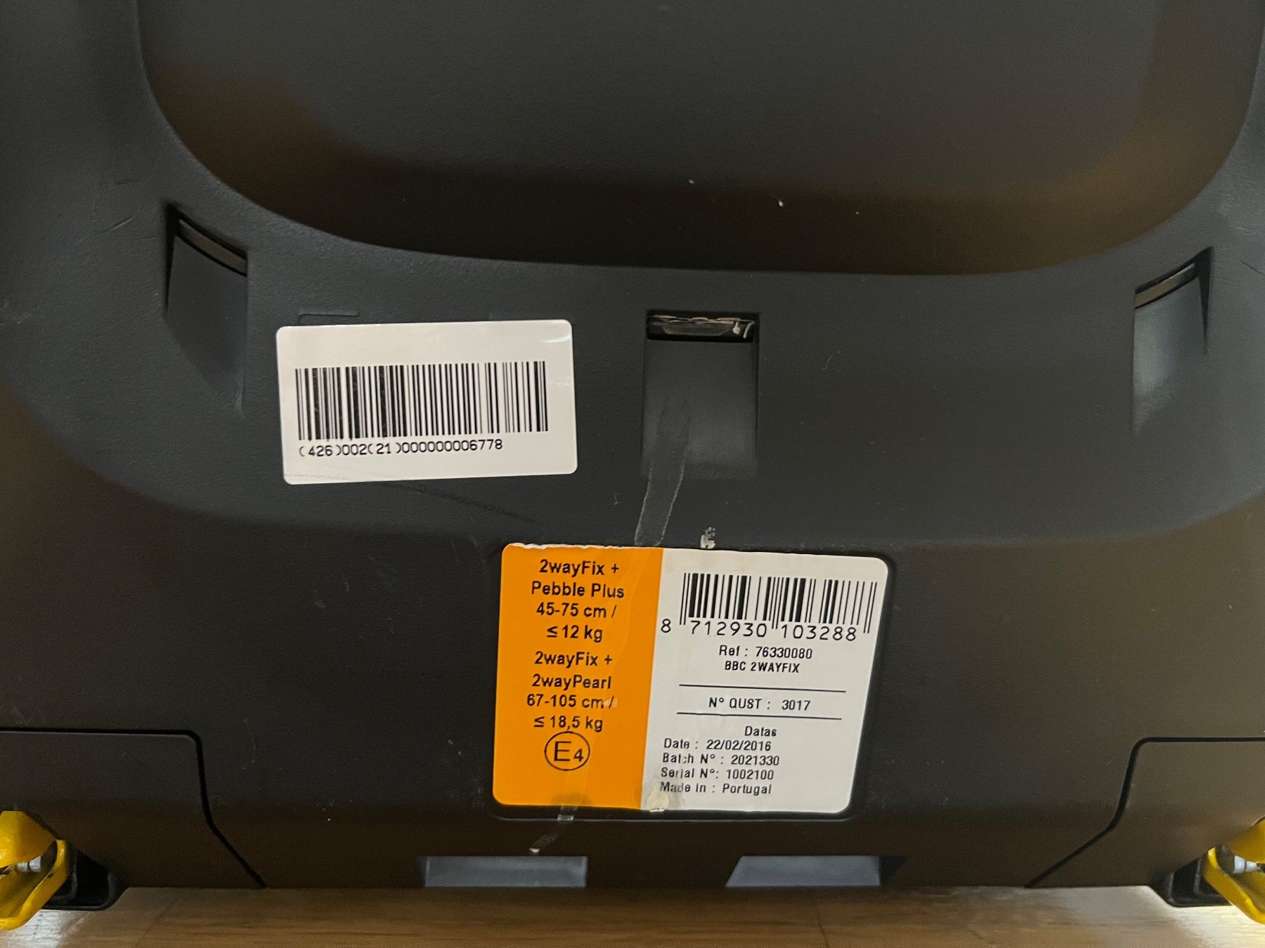 Maxi-Cosi Auto-Kindersitze: Wie neu Maxi-Cosi Pebble Plus + Isofix-Basis + Bezug – Neu (gemäss Beschreibung) aus Watt von rmt07 7