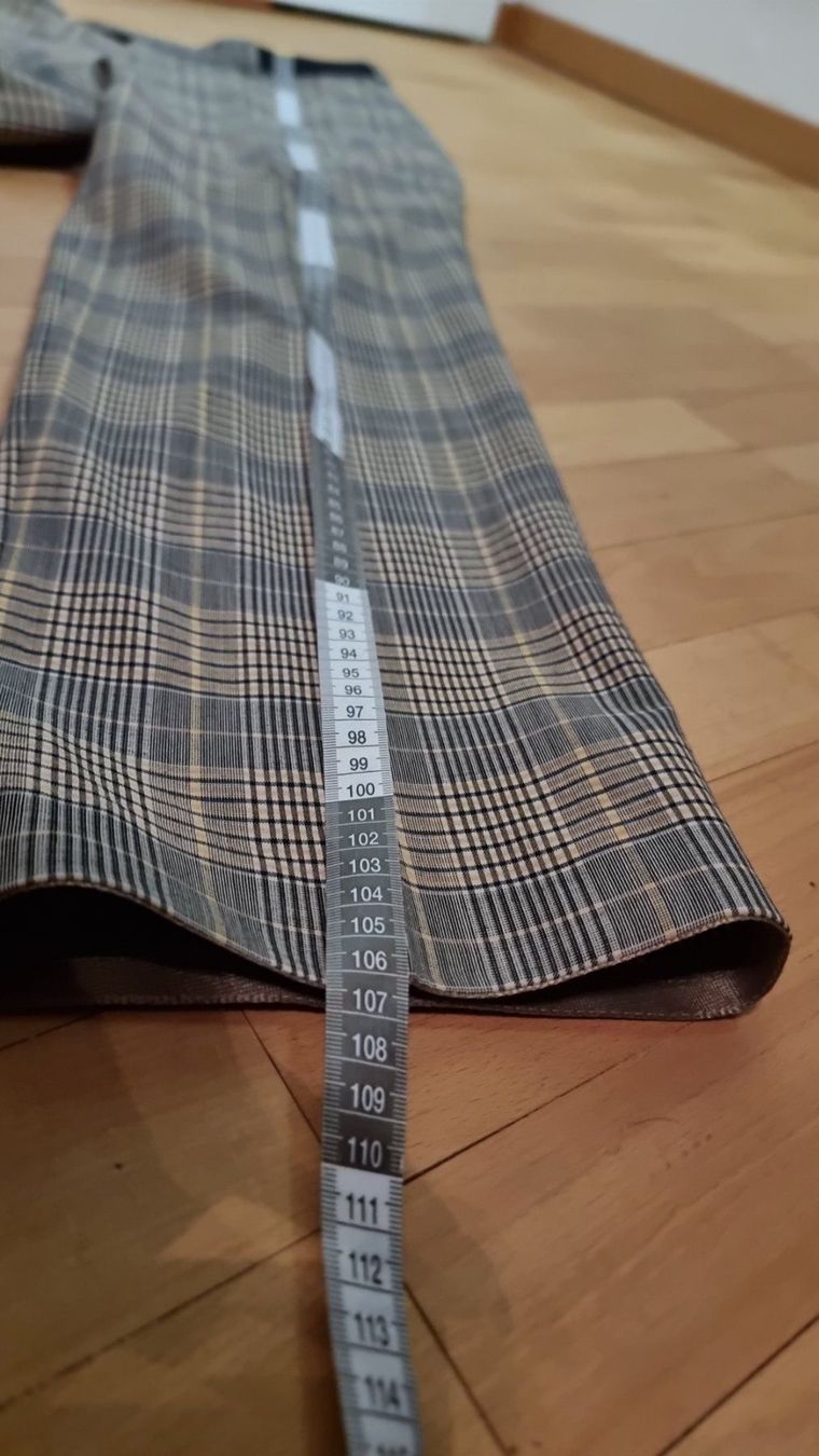 Walbusch Pantaloni: Walbusch Herrenhose kariert Gr. 52 Extraglatt – Usato da Wald ZH venduto da CapLux 5