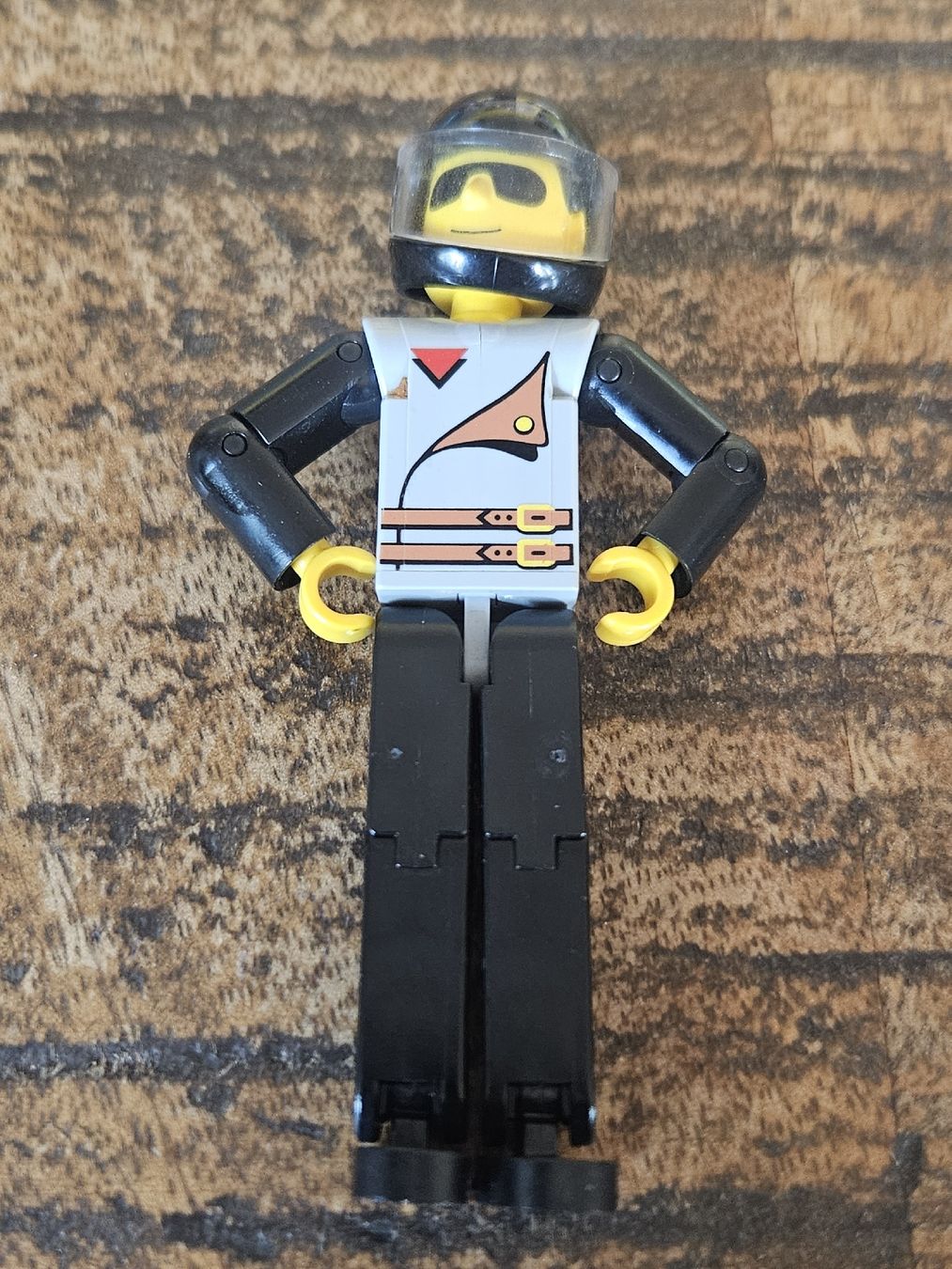 Lego Baukästen: lego figurine tech012a Technic Figure Black Legs,  – Gebraucht aus Confignon von Ecrofigs