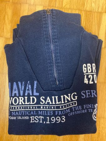 Herrenpullover Rhode Island Gr. M, Marineblau