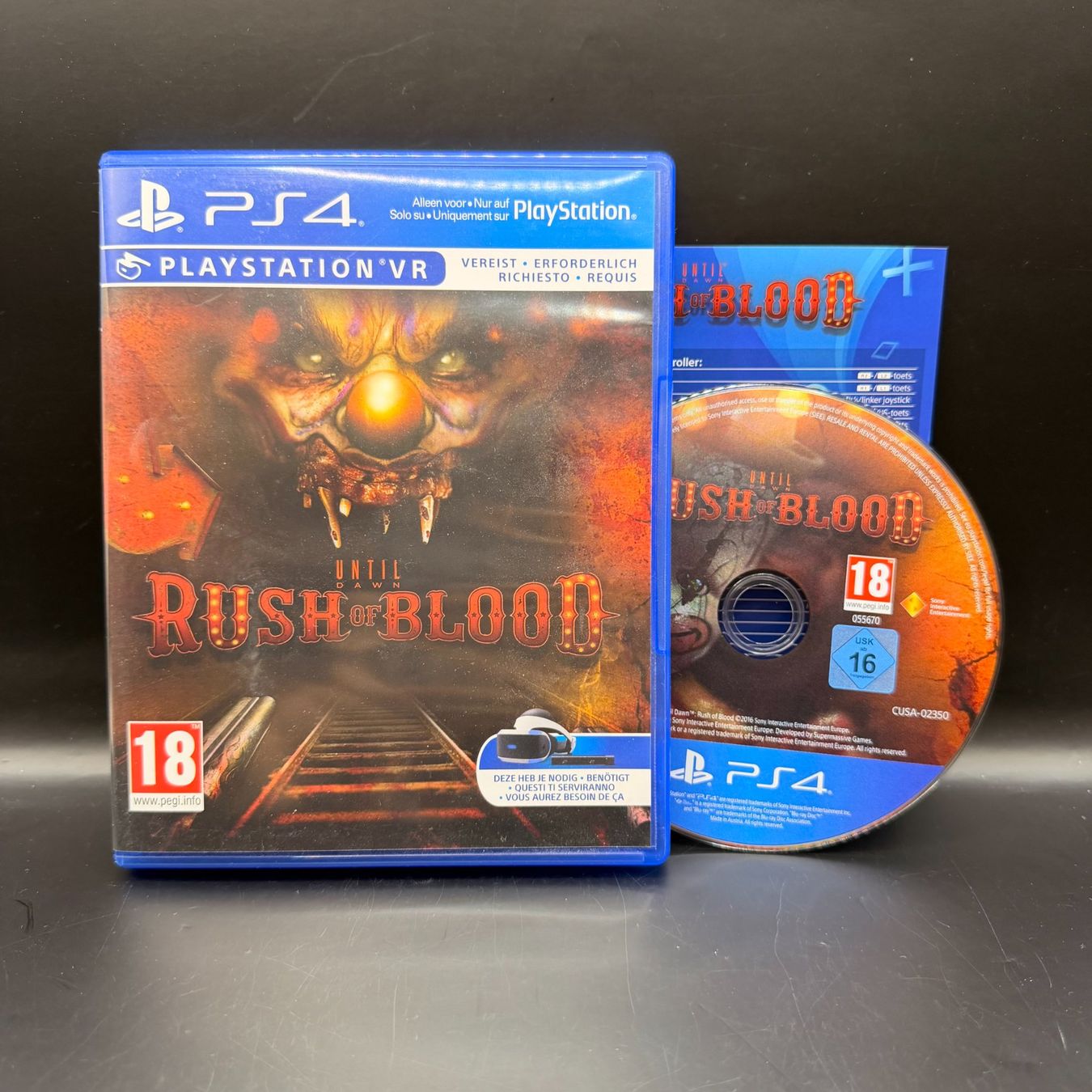 Sony Giochi: PS4 Until Dawn Rush of Blood – Usato da Düdingen venduto da Nerdworld