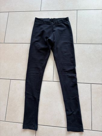 Leggings schwarz für Mädchen Gr. 146/152