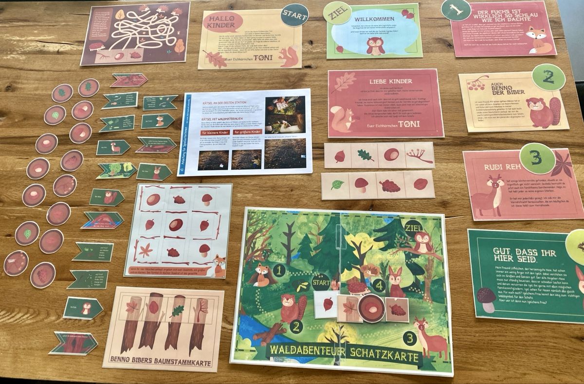 Giochi: Schatzsuche, Thema Waldabenteuer – Usato da Thalwil venduto da val_bm5t 2