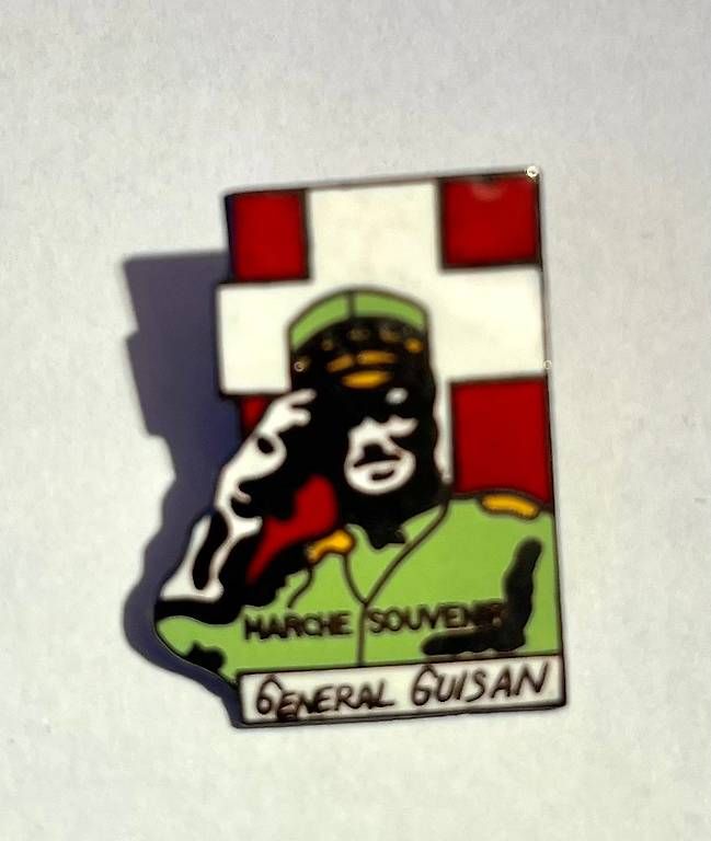 Placchette & Badge: Pins souvenir Général Guisan – Usato da Chevroux venduto da ateca2017