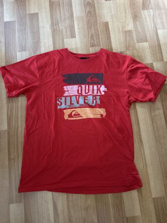 Quiksilver T-Shirt rot Grösse XL