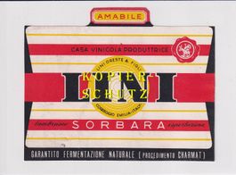 Etikette - Lambrusco Sorbara /bd