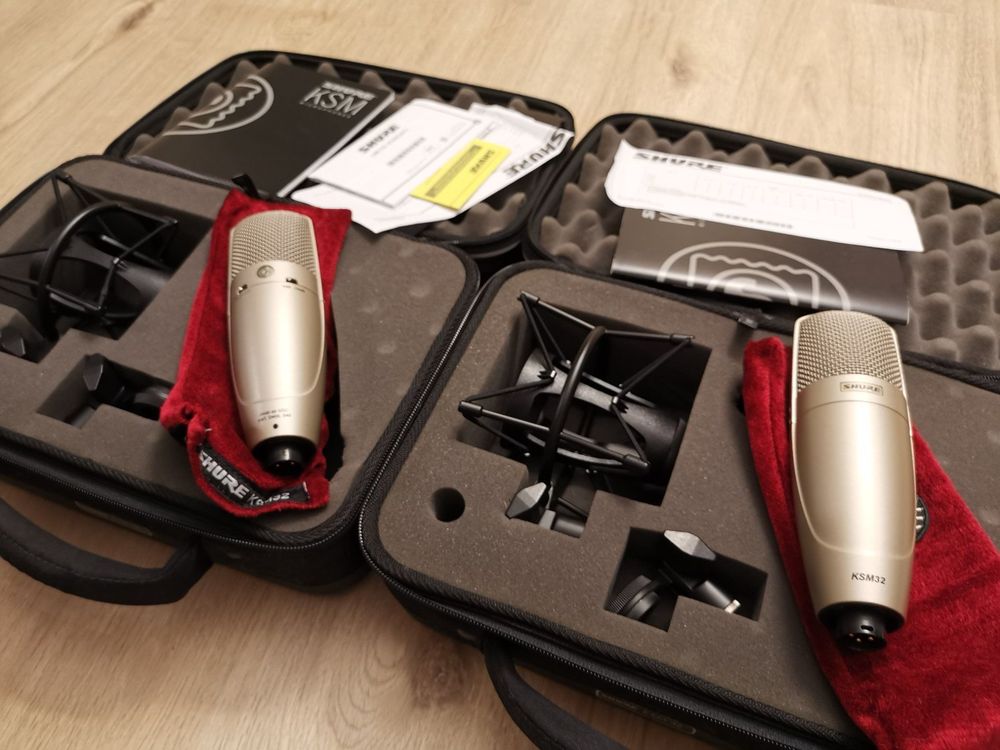 Stereo Set Shure KSM 32SL (Neu (gemäss Beschreibung)) in Plons für CHF ...