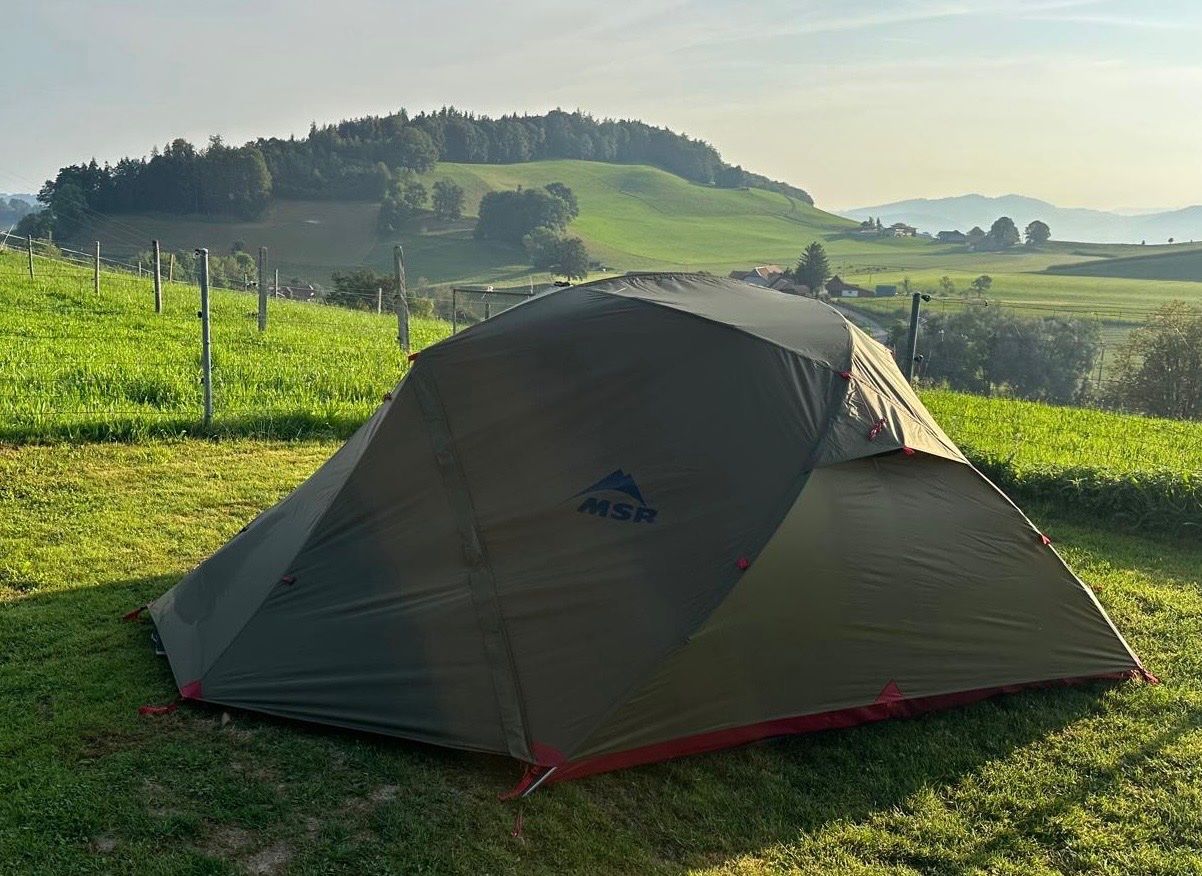 Msr Zelte: Kuppelzelt MSR Elixir 4 Green – Gebraucht aus Grindelwald von Adlerauge258