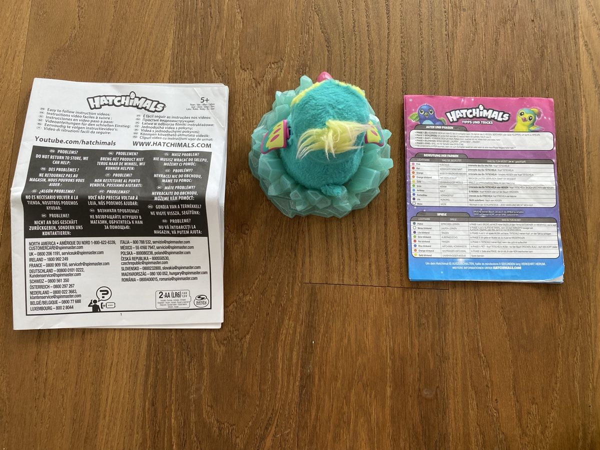 Hatchimals Giocattoli: Hatchimal Vogel türkis – Nuovo (secondo la descrizione) da Meggen venduto da 6003Luzern 3