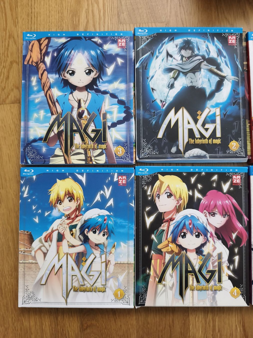 Tutti i DVDs: Anime Magi Blu-Ray – Usato da Näfels venduto da ChocolateMuffin 1
