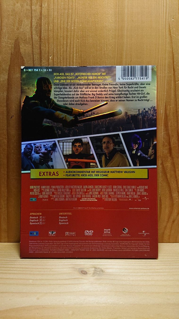 Tutti i DVDs: KICK-ASS DVD – Usato da Wilderswil venduto da Exebub 1