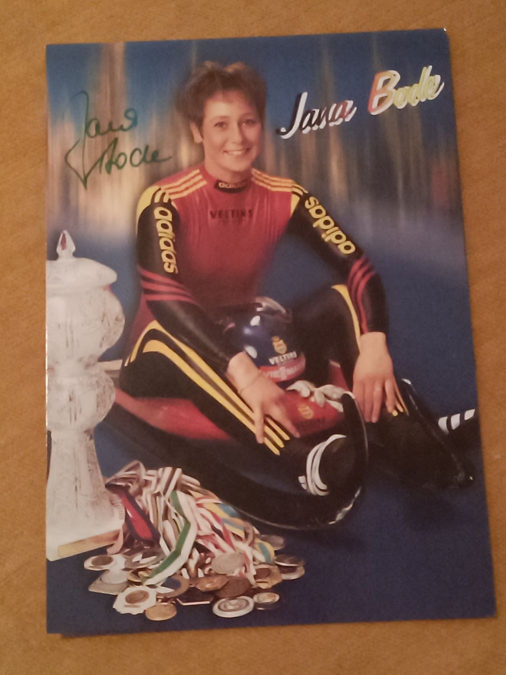 Autografi: Jana Bode - Weltmeisterin – Usato da Menziken venduto da Autogramme