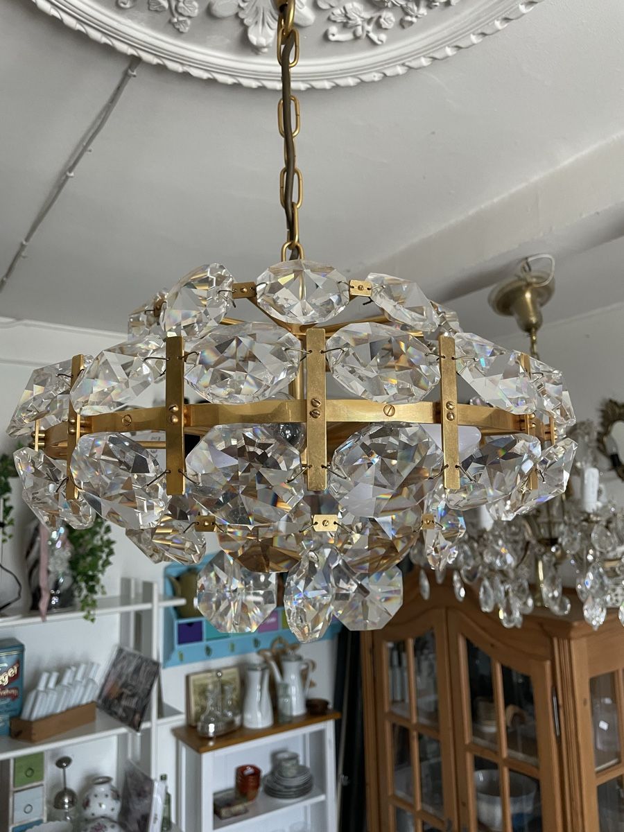 Lampade: Schöne Kristall Lampe – Usato da Flawil venduto da Naphtali 2