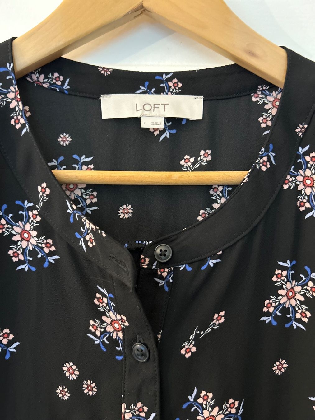 Camicette: LOFT Top-Bluse: Gr. L, geblümt, neuwertig – Nuovo (secondo la descrizione) da Basel venduto da Interstellar85 1
