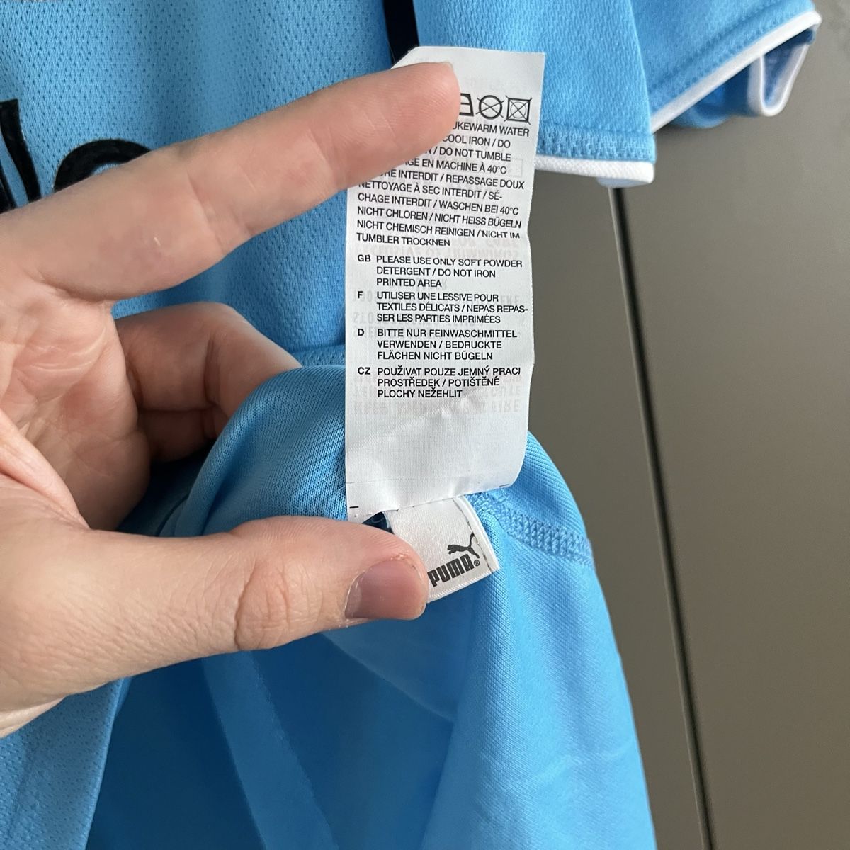 Puma Canottiere & Pantaloni: Lazio Rom Trikot Puma neu – Nuovo (secondo la descrizione) da Winterthur venduto da LaBodega 3