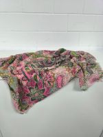Schal rosa bunt
