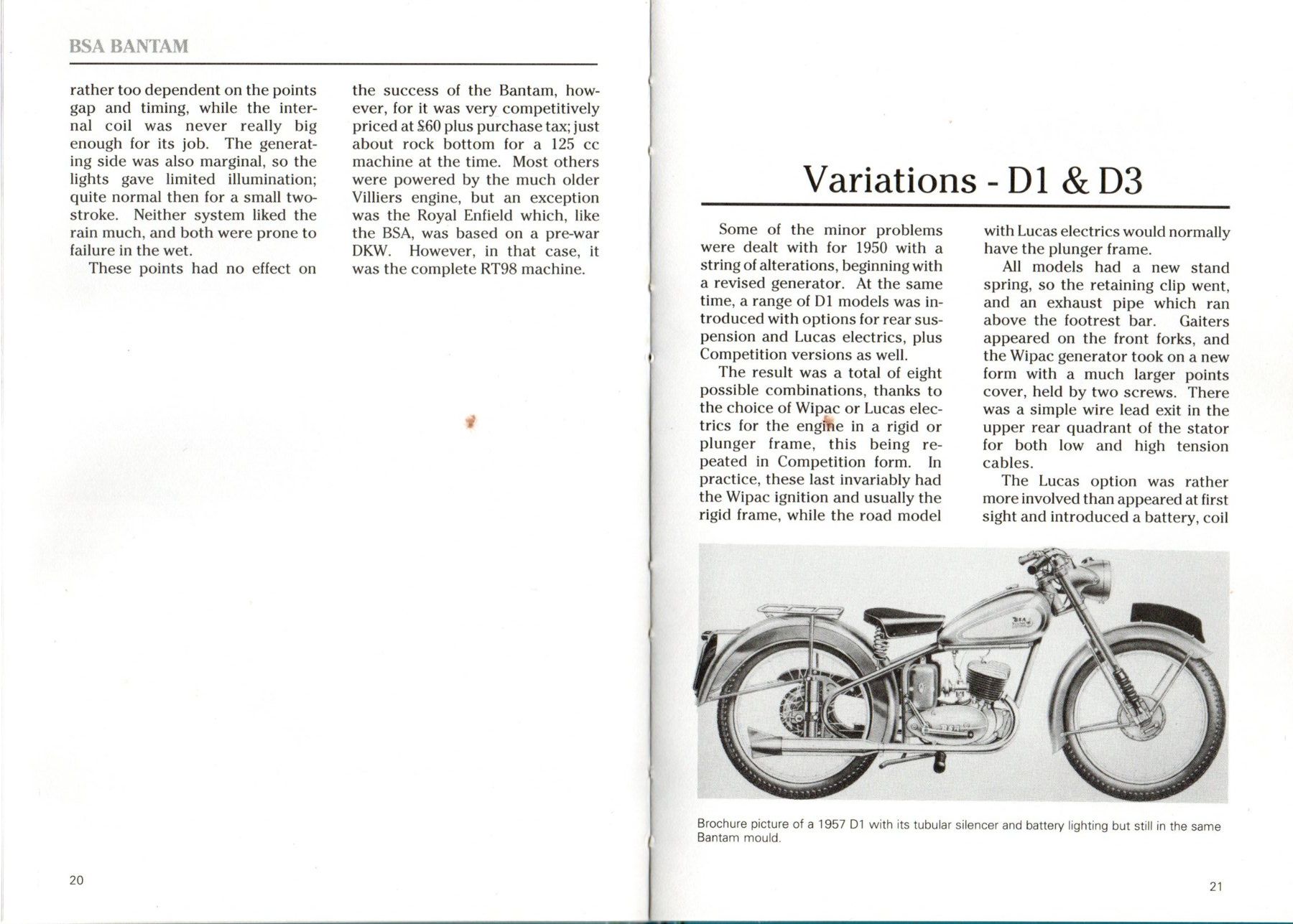 Strada: BSA Bantam – Nuovo (secondo la descrizione) da Malans GR venduto da Chueche427 2