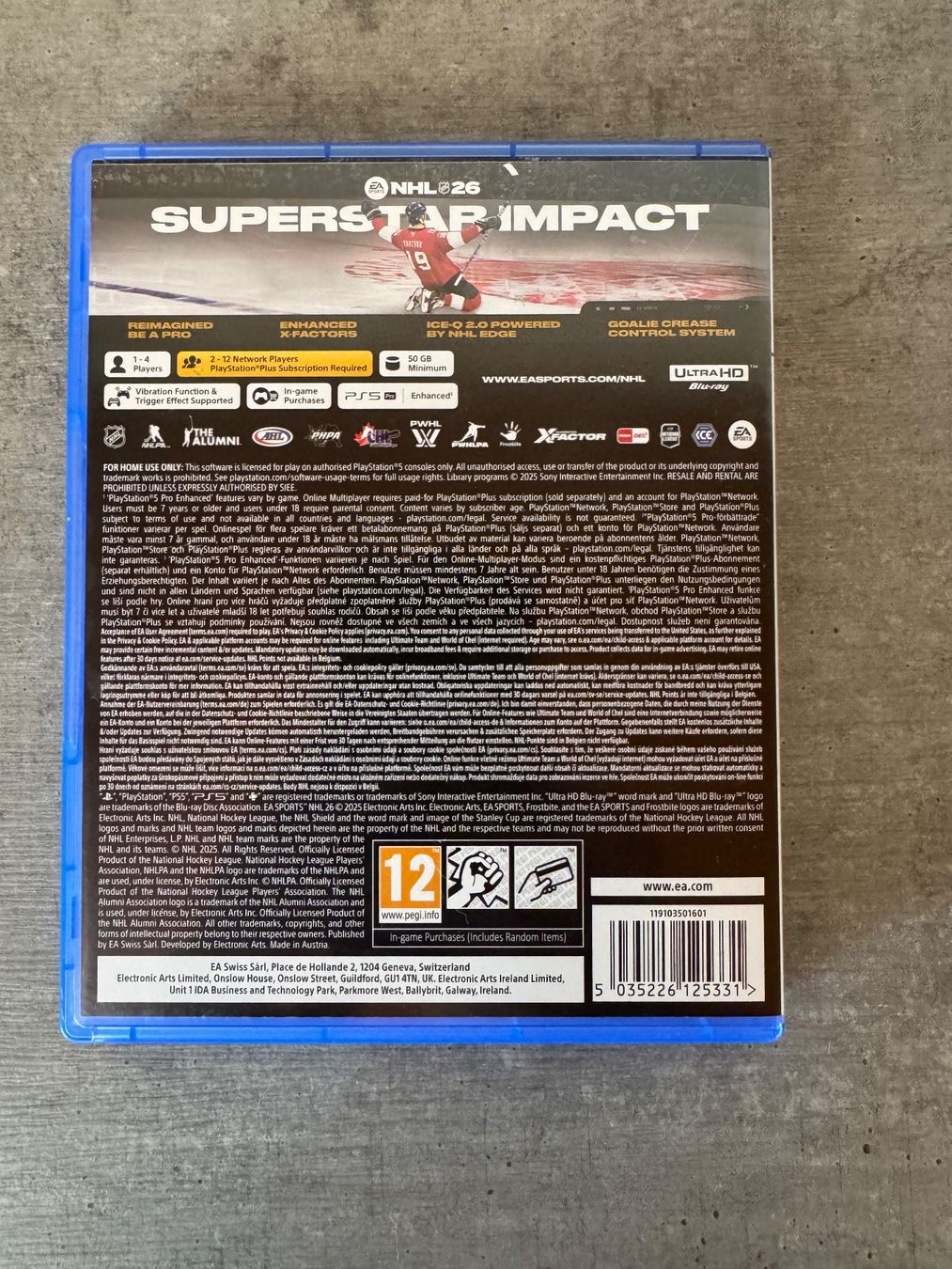 Jeux: PS5 Spiel NHL 26 – D'occasion à Schwarzenburg par sil_5njh 1
