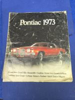 Pontiac 1973 Modellübersicht Prospekt Alle modelle Firebird 