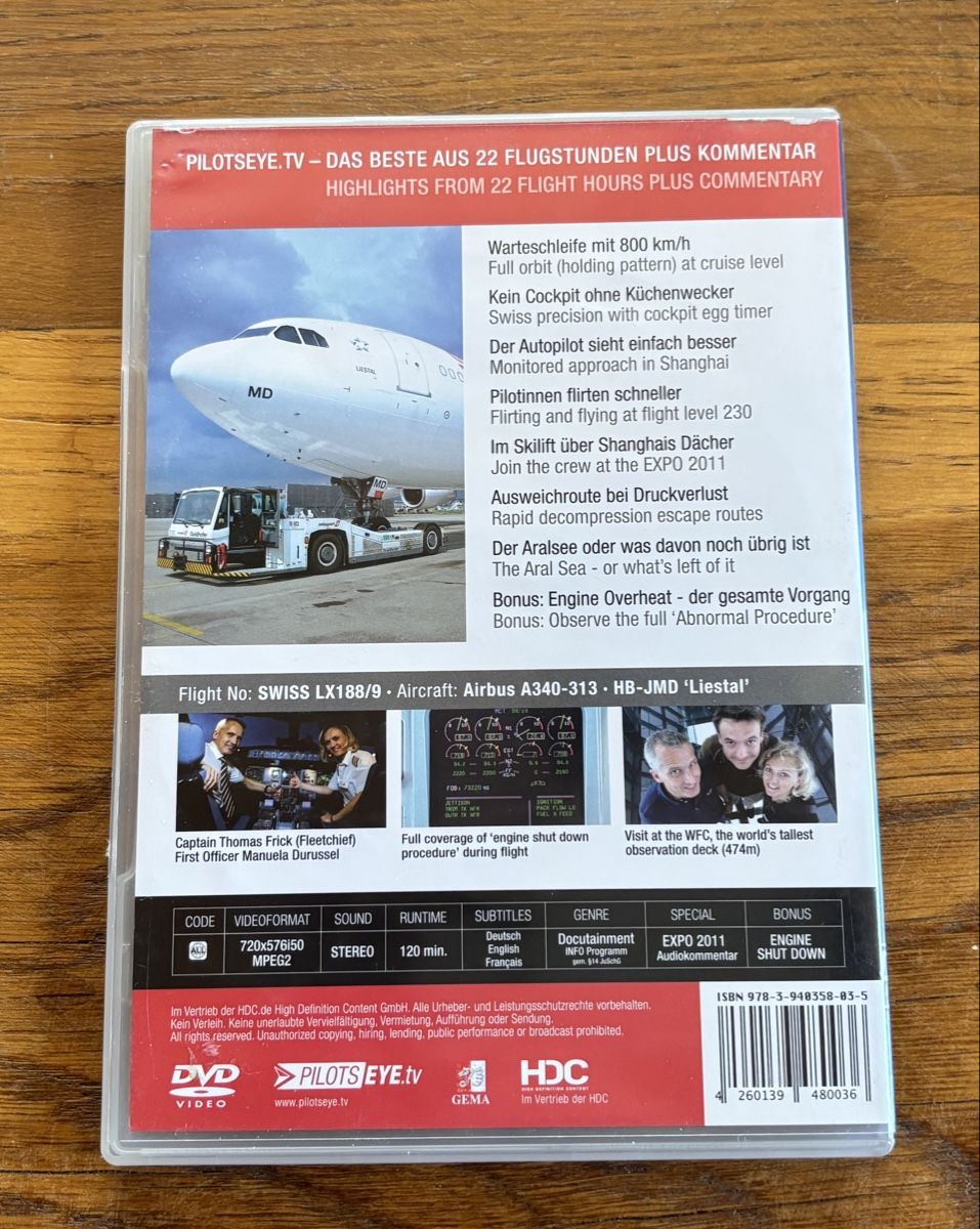CDs: PilotsEye Shanghai DVD – Gebraucht aus St. Margrethen SG von Aroimaak 1