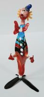 Sammler - Clown - Harlekin aus Glas - transparent - stehend