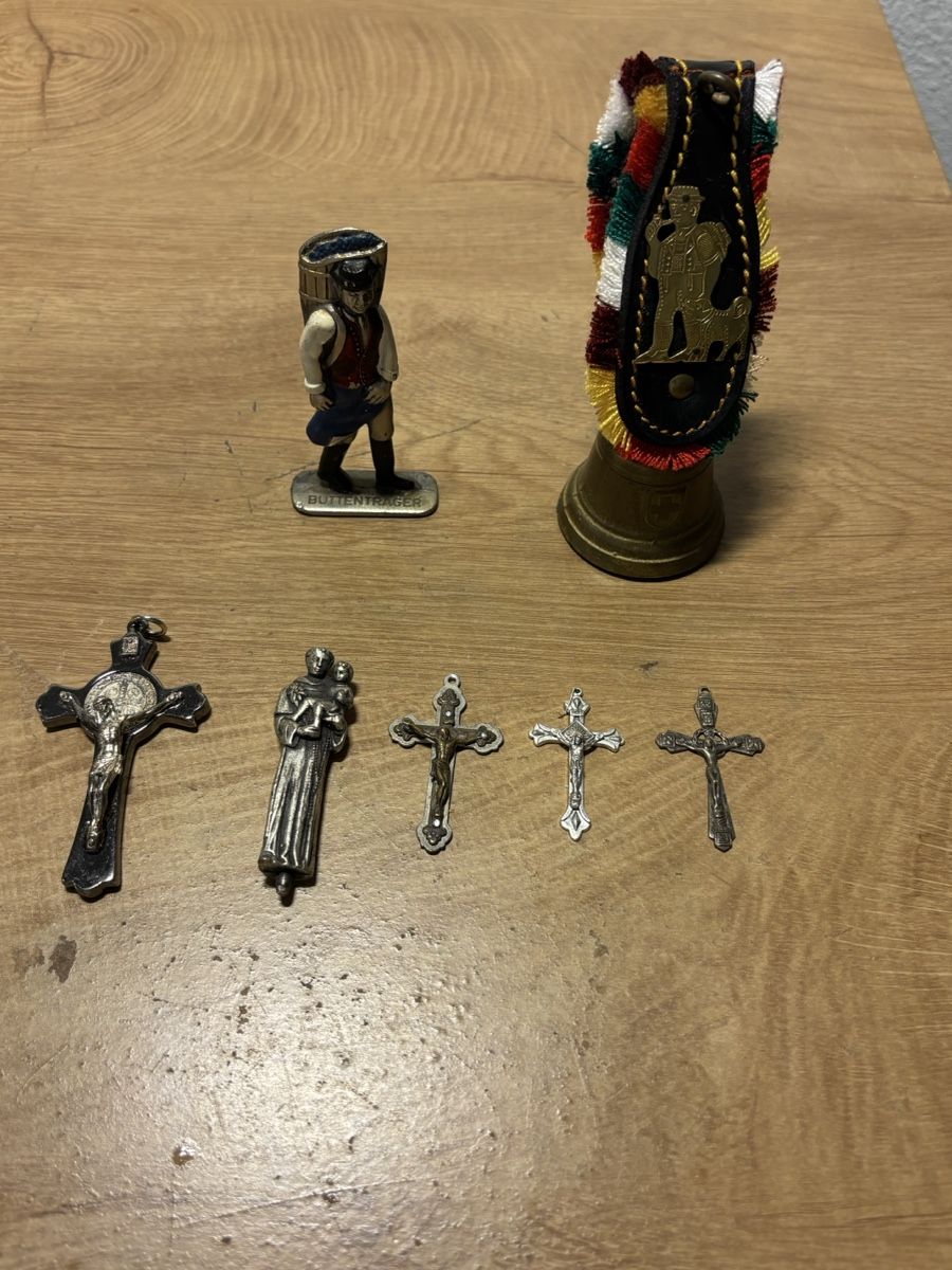 Tutte le decorazioni: Schönes 7-teiliges religiöses Sammlerset – Usato da Koblenz venduto da BlackEagel80