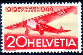 FLUGPOSTMARKE FOKKER 1944 ** POSTFRISCH ** - UT6