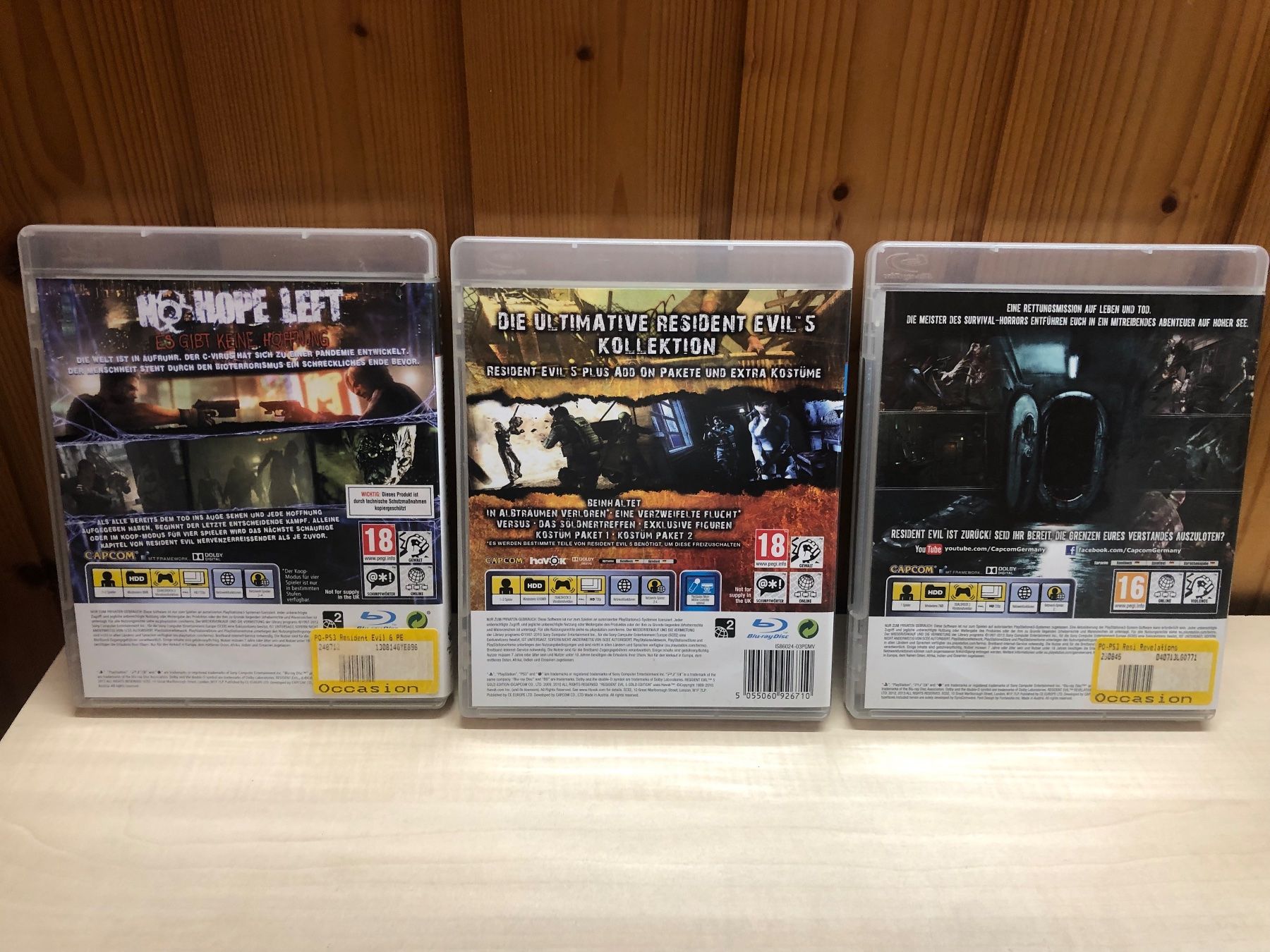 Sony Giochi: Play Station 3 / 3x Resident Evil!! – Usato da Rümligen venduto da Sibill 1