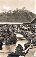 Unterseen bei Interlaken mit Niesen (Unterseen BE)