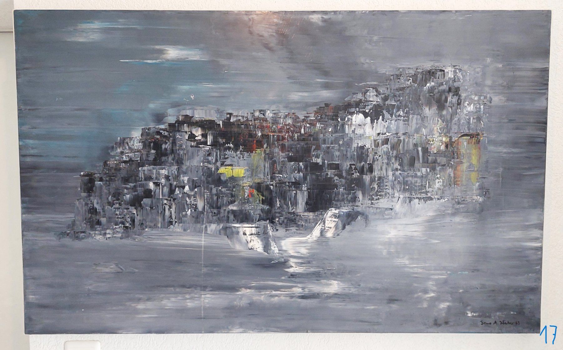 Dipinti: Oelbild von Bruno A.Weber. 1963 – Usato da Bollingen venduto da Jan07
